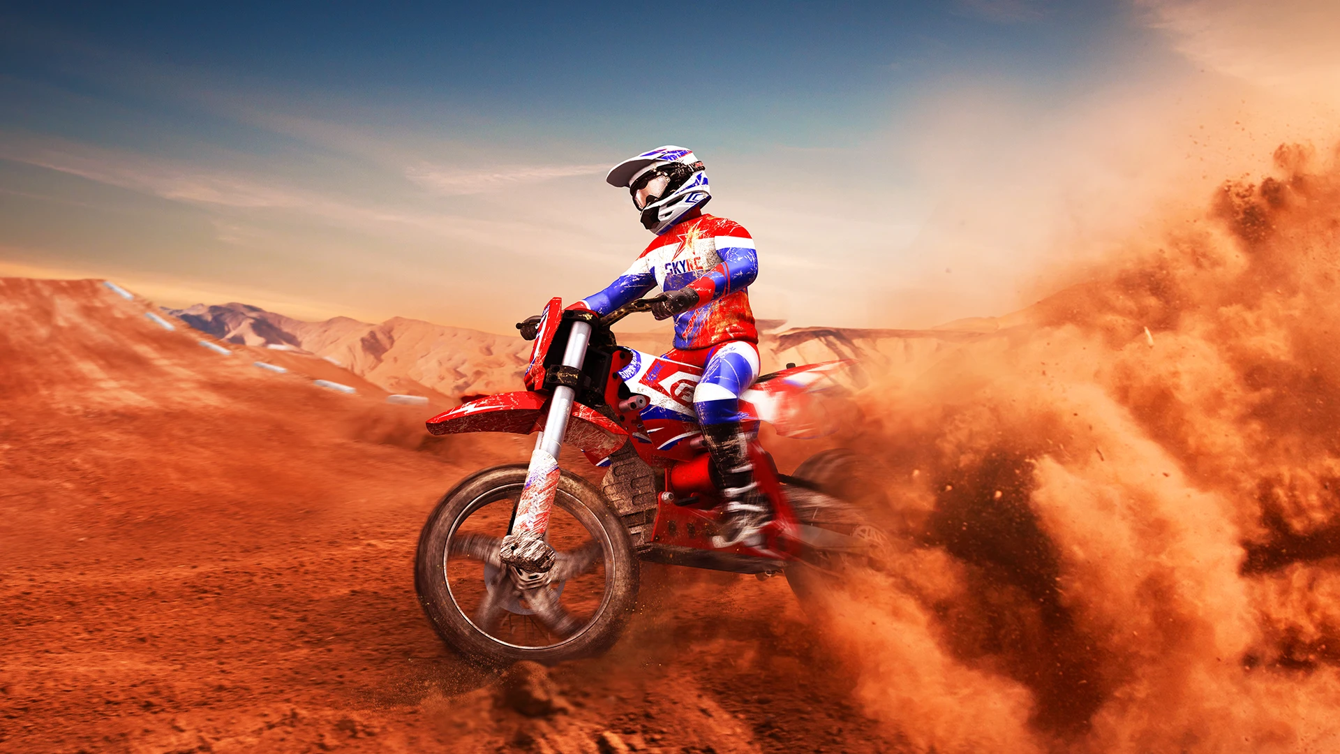 SkyRC Super Rider 1:4 schaal crossmotor
