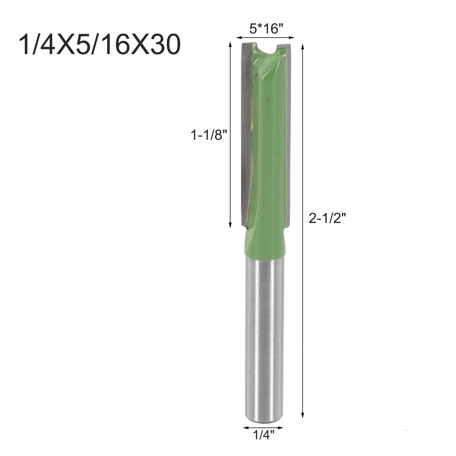 Router Bit Milling Cutter Straight Bit Wood Carving 1/4inch Shank 1/7pcs Equipment For Wood Garden Power Tools