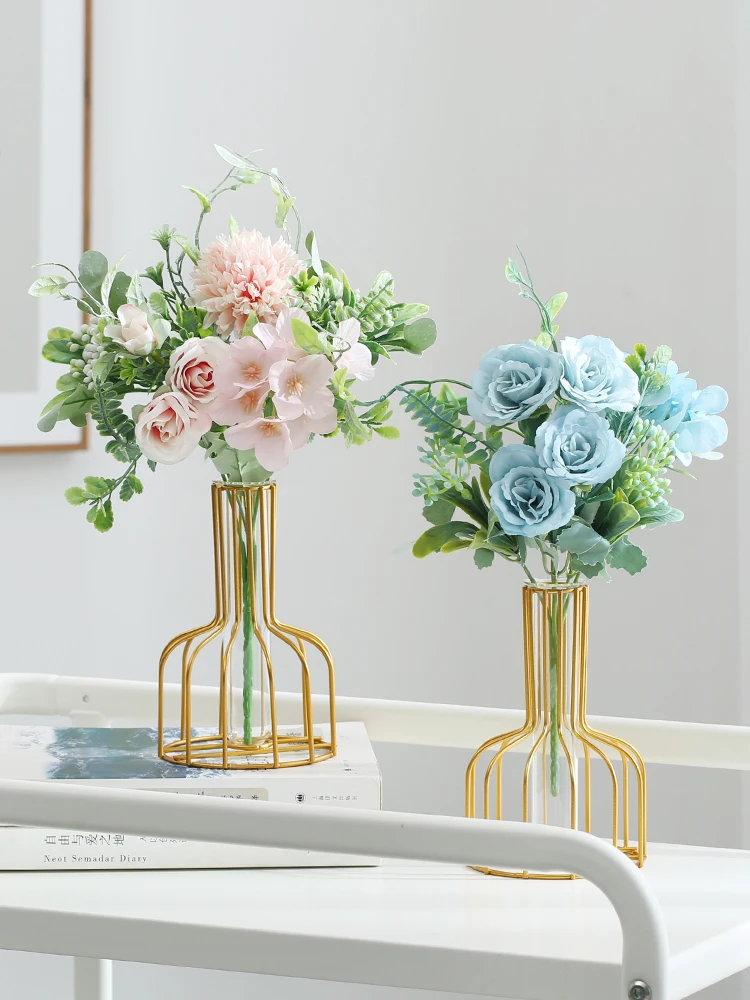 Creative Simple and Light Luxury Small Hydroponic Vase Ornaments