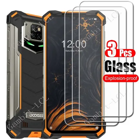 1-3PCS HD Tempered Glass For Doogee S88 Pro 6.3" ON DoogeeS88Pro DoogeeS88 Plus S88Pro S88Plus Screen Protector Cover Film