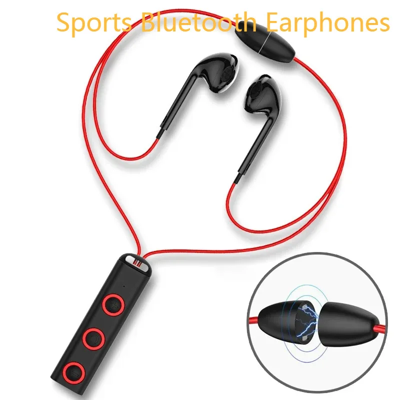 

Hot Selling BT313 Sports Bluetooth Earphones With Intelligent Magnetic Design And Stereo Earphones For Comfortable Wearing