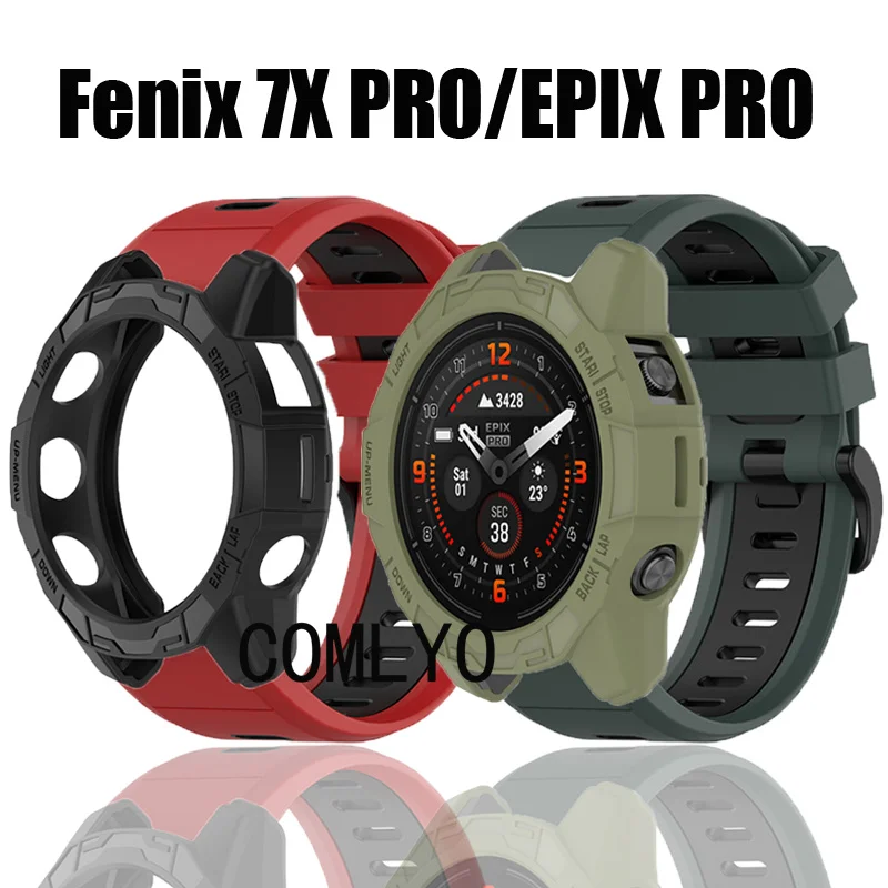

Чехол-бампер из ТПУ для Garmin Fenix 7X 7 pro EPIX PRO 51 мм 47 мм