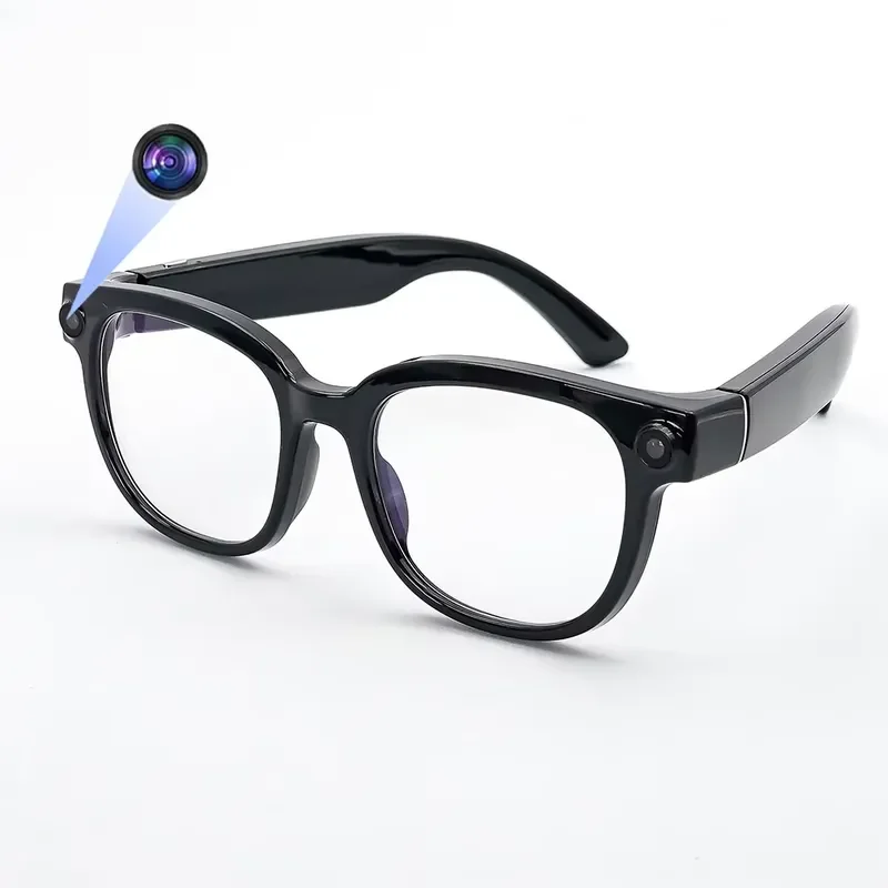 for 2026 AG66 AI Smart Glasses with 13MP Camera 3-Mic Noise Cancelling Video Recording Sunglasses Vertical Screen Smart