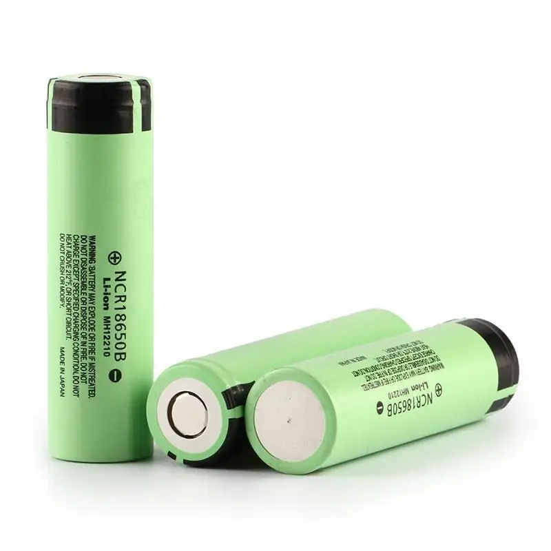 NCR18650B 3400mAh 18650 Li-ion High Power 3C-5C Discharge 3.7v Rechargeable Battery for Laser Pointer LED Flashlight Power Bank