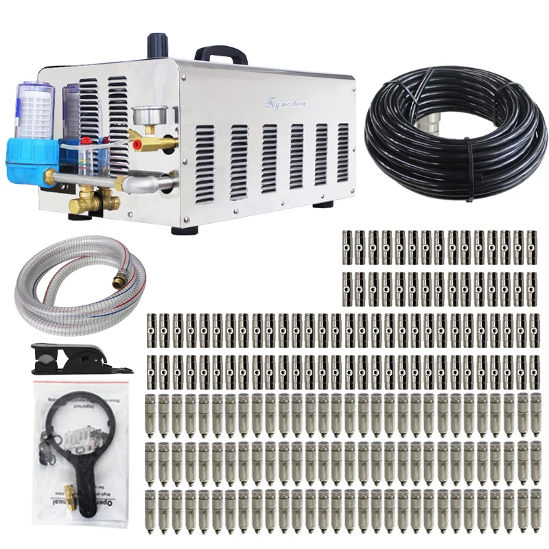 

Industrial Misting for Outdoor Cooling Fine Mist Sprayer Pump 1.8KW Motor Power