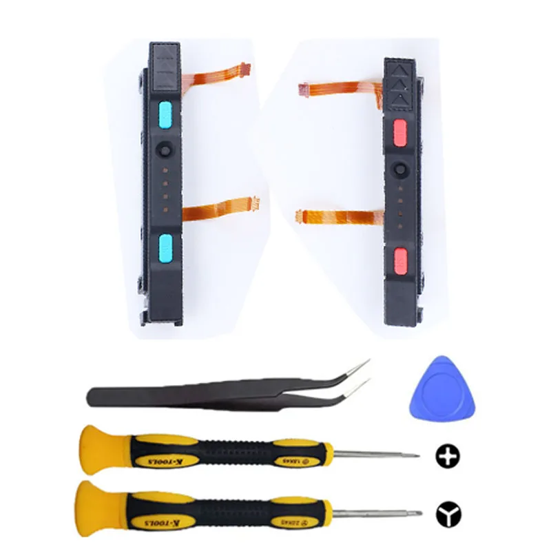 Replacement Joy-Con Left Right Slider Rail L/R SL SR Button Key Flex Cable for Nintend Switch NS Joy-con Controller Rail