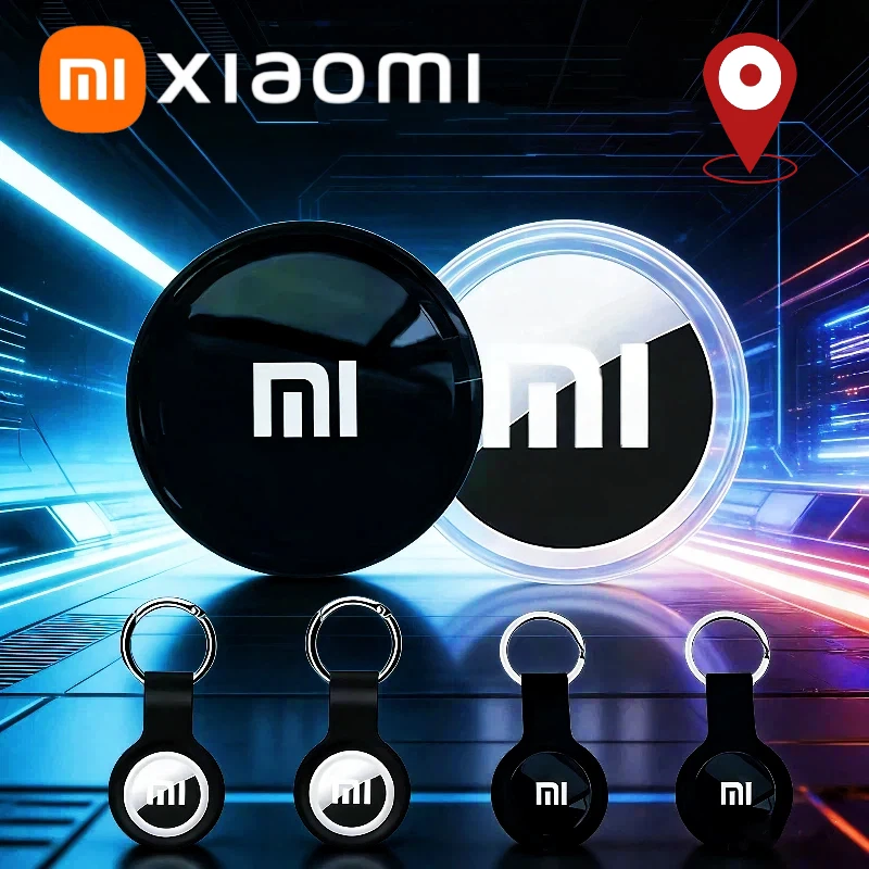Xiaomi 2026 NEW ミニ Bluetooth 5.3 トラッカー 紛失防止デバイス 丸型 ペット 子供 バッグ 財布 追跡 スマートファインダー ロケーター エアタグ スマート