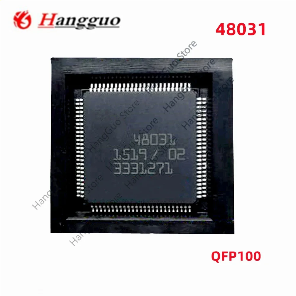 

2Pcs/Lot Original 48031 QFP100 Automotive Computer board vulnerable IC Chip