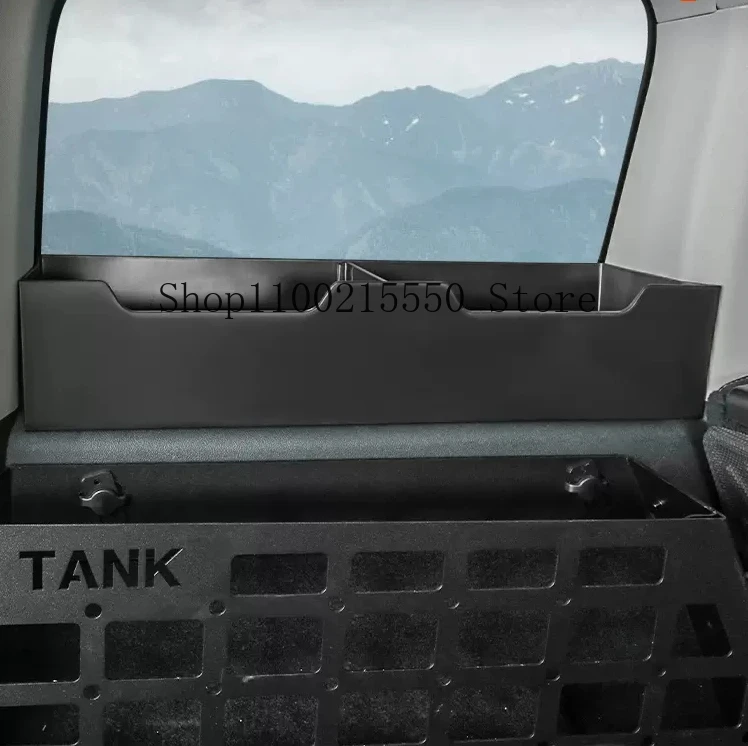 For Great Wall GWM WEY TANK 300 Tank 300 Trunk Window Storage Box Storage Box Interior Modification Accessories