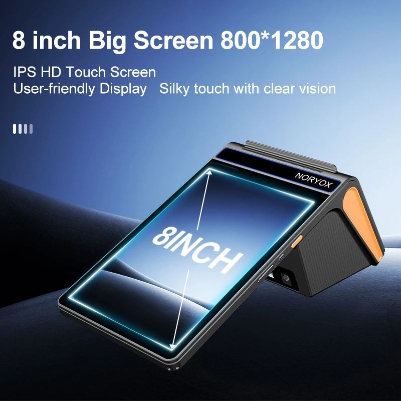 NB80T  8'' 8 Inch Soft POS Digital Loyalty Hardware Tablet for Sports App Payment Restaurant Bill Machine WiFi NFC Connectivity