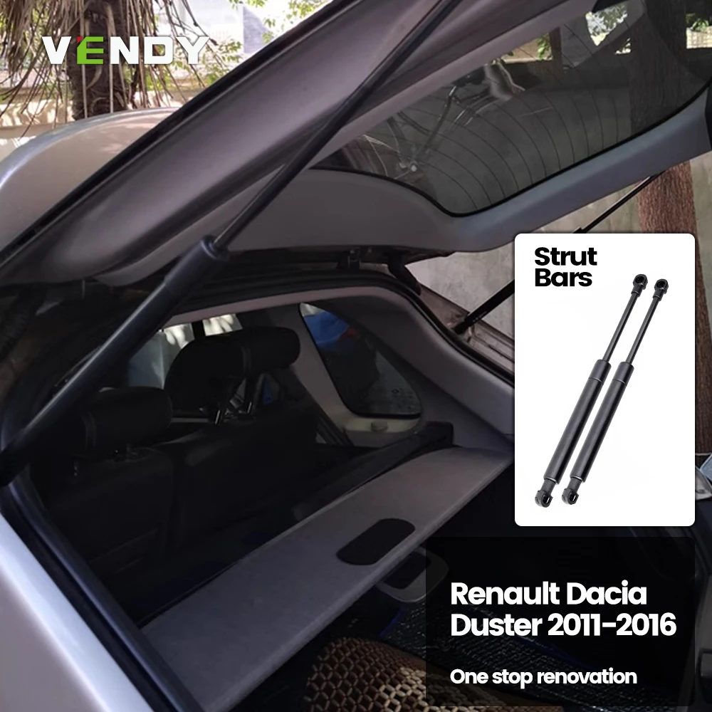 

2pcs Rear Trunk Tailgate Strut For Renault Dacia Duster 2011-2016 Boot Lift Support Bars Gas Spring Dampers Rod 904520004R