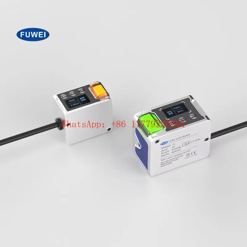 

FLRS-500-RS485 Long-Range Laser Distance Measuring Displacement Sensor Optical Analog 485 Switch Quantity