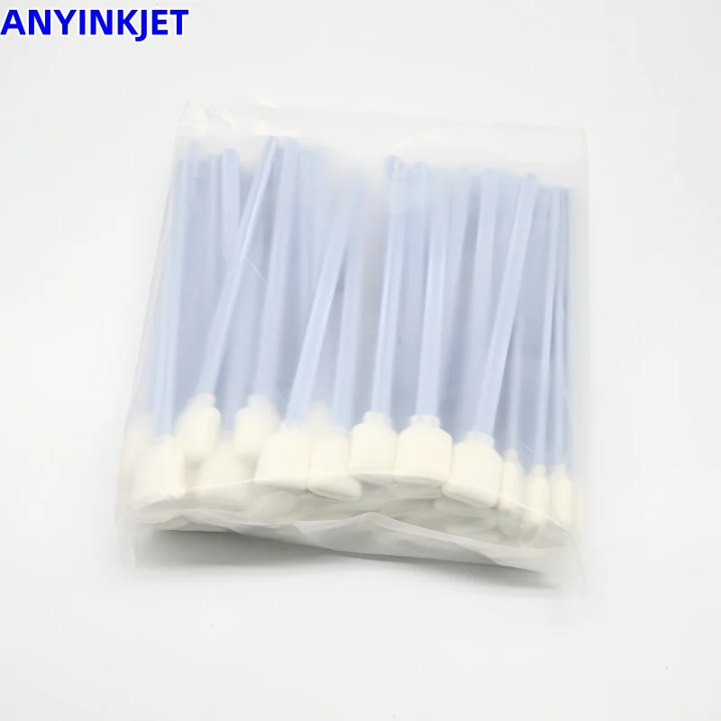 for CIJ printer head printhead Clean Sponge Non‑woven Swab stick For Videojet Domino Linx Citronix Imaje Leibinge printer