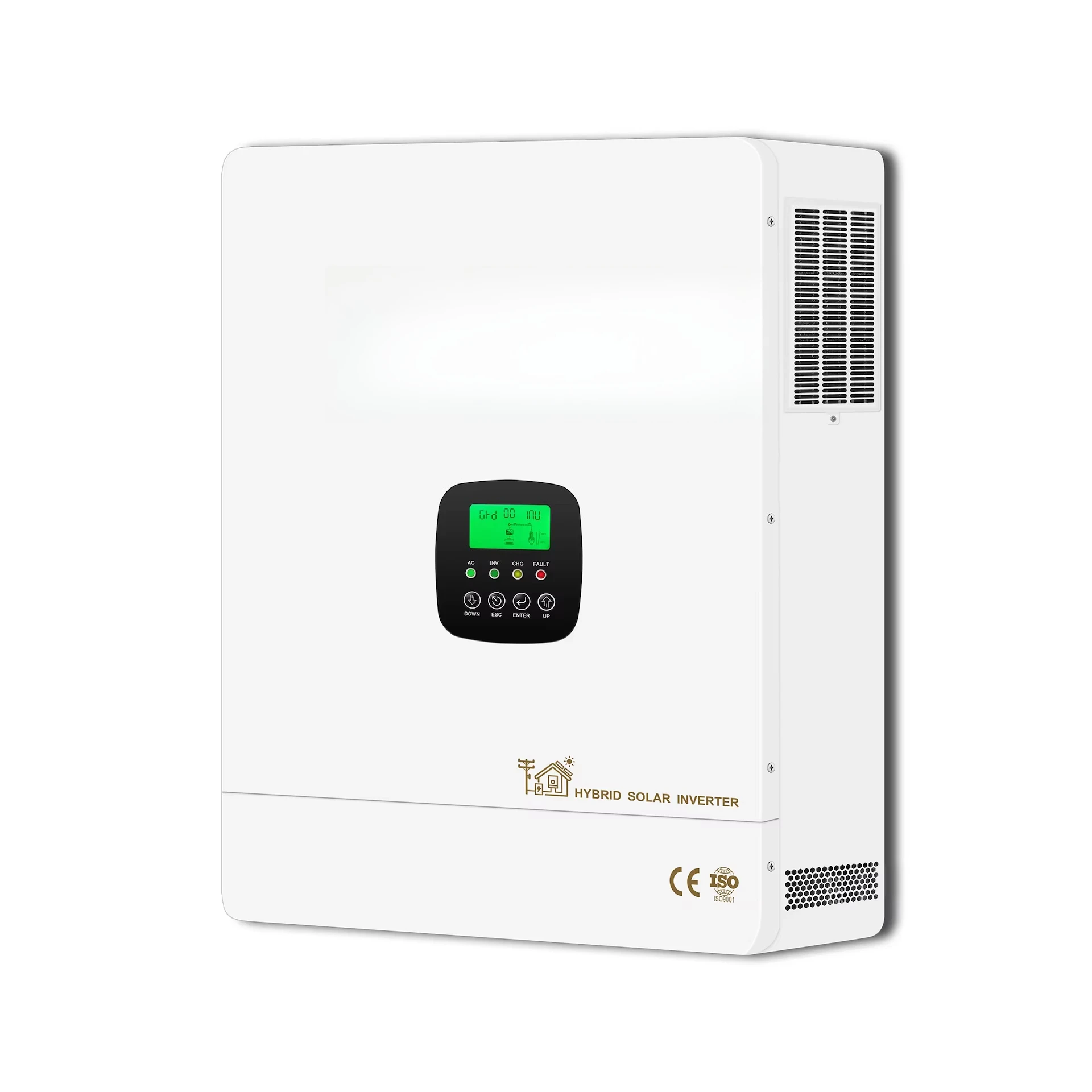 

6,3 кВт гибридный солнечный инвертор 48 В аккумулятор 120-500 В фотоэлектрический вход чистая синусоида параллельный резервный источник питания