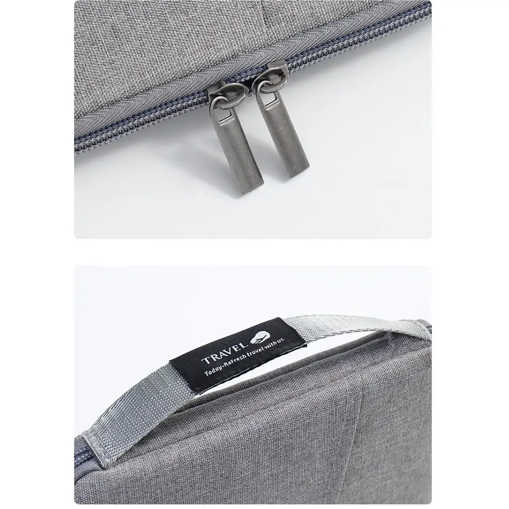 Travel Accessories Travel Wallet Ticket Holder Zipper Family Passport Holder OX Cloth Passport Protective Cover Document Case view 2