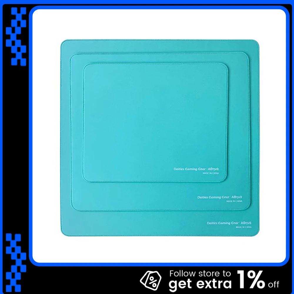 

Игровой коврик для мыши Deities GamingGear Athena, коврик для мыши с управлением FPS, приятный для кожи, противоскользящий, для CSGO Valorant, аксессуары для ПК, подарки