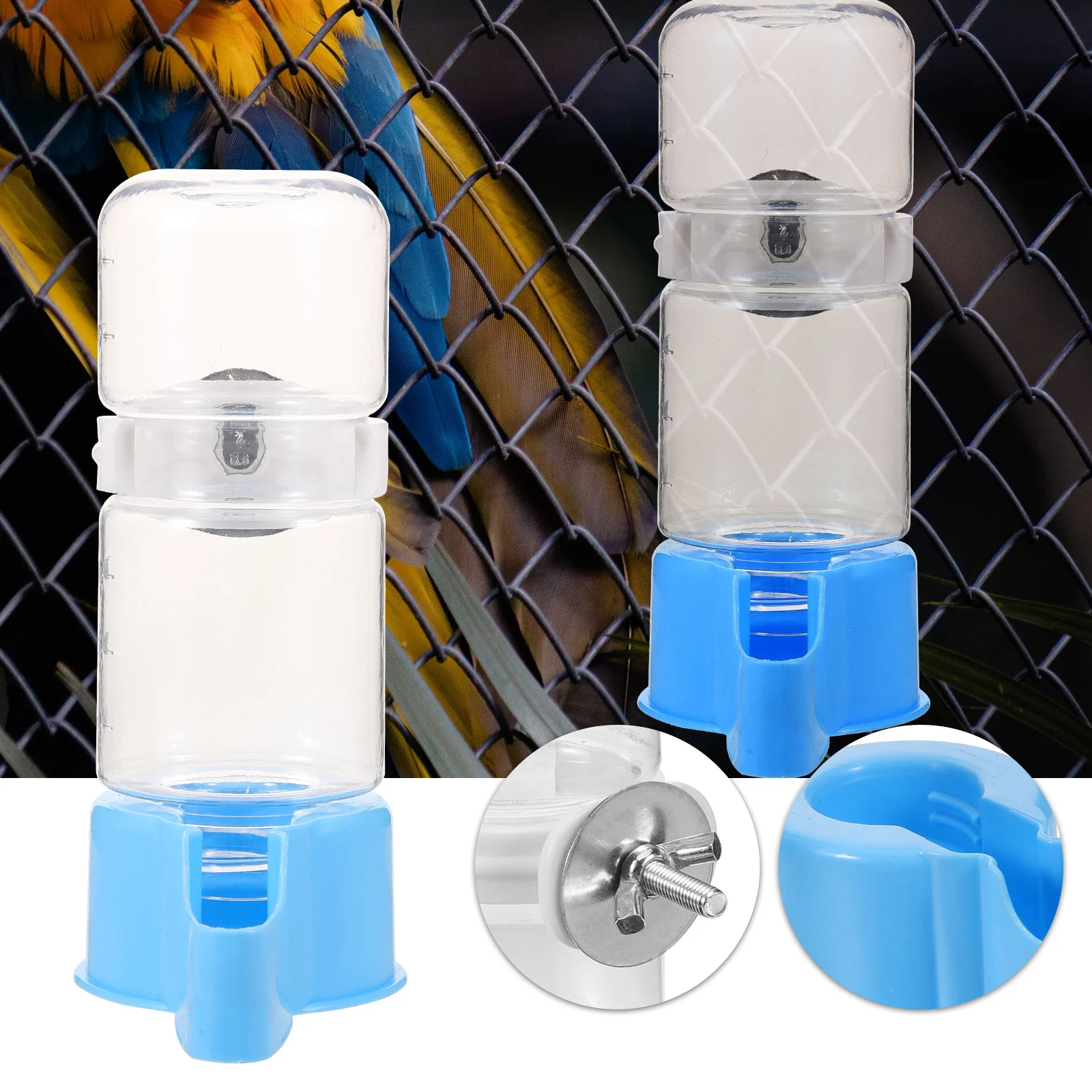 Pajaros Bird Drinker Automatic Pet Water Dispenser Parakeets Supplies Parrot Drinking Feeder