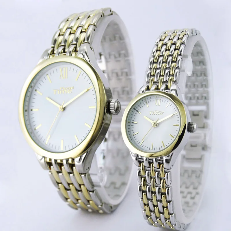 FLORAL TIME Watch thin and ultra-thin thin classic business casual fashion senior commute by couples nostalgia FT011/FT012