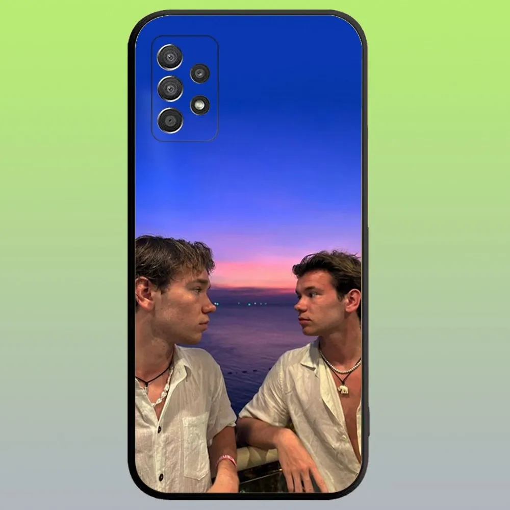 Marcus And Martinus Phone Case For Samsung Galaxy A20,A21s,A22,A31,A32,A52,A53,A72,73,A80,A91 Soft Black Cover