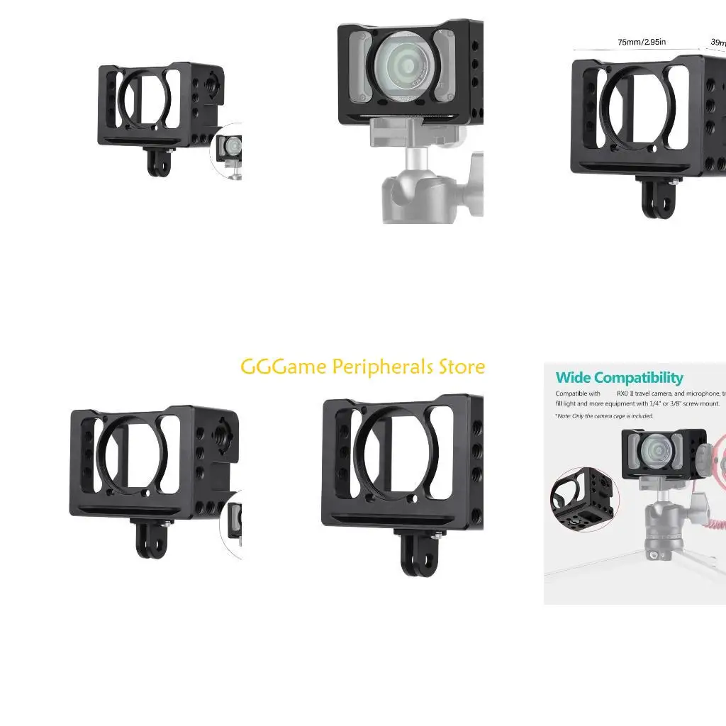 

U55B Portable Metal Cage for RX0 II Camera with Multi Accessory Expansion Port