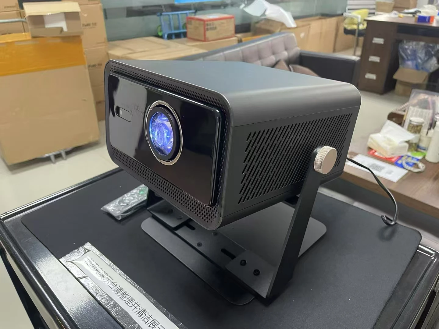 Smart LED Projector 1080P,1000 ANSI Lumens Home Theater, Auto Keystone Correction, Dual HDMI/USB, WiFi 6 & BT5.0, Android 9.0