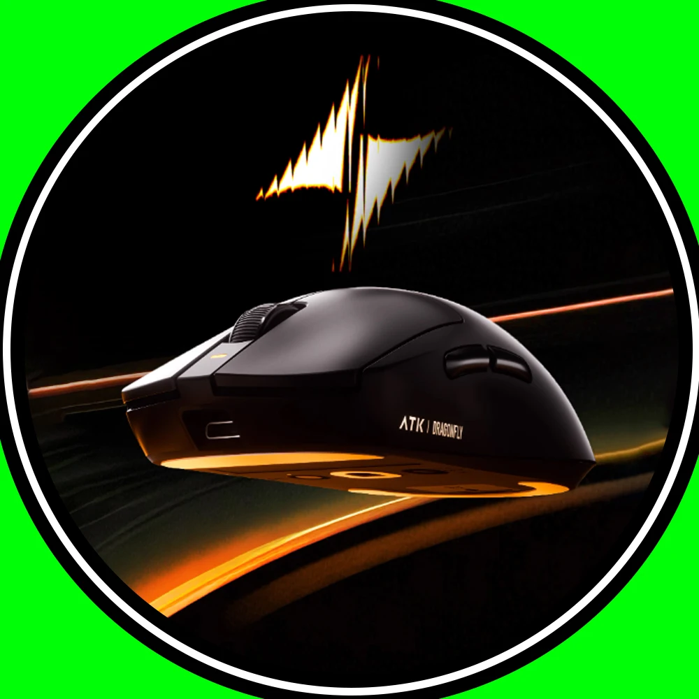 

Беспроводная игровая мышь серии ATK Butterfly A9, трехрежимная мышь, 8000 Гц, легкие игровые мыши, аксессуары для киберспорта, ПК, подарок