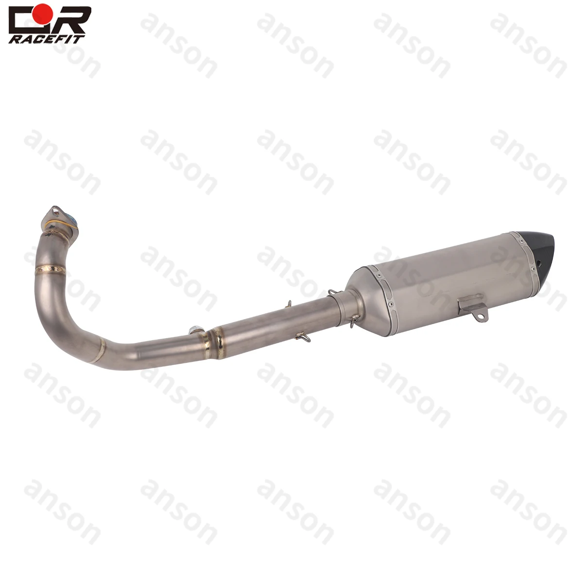 Slip On For BMW C400X C400GT 2025 Motorcycle Exhaust Escape System Modify C400X Exhaust Titanium Alloy