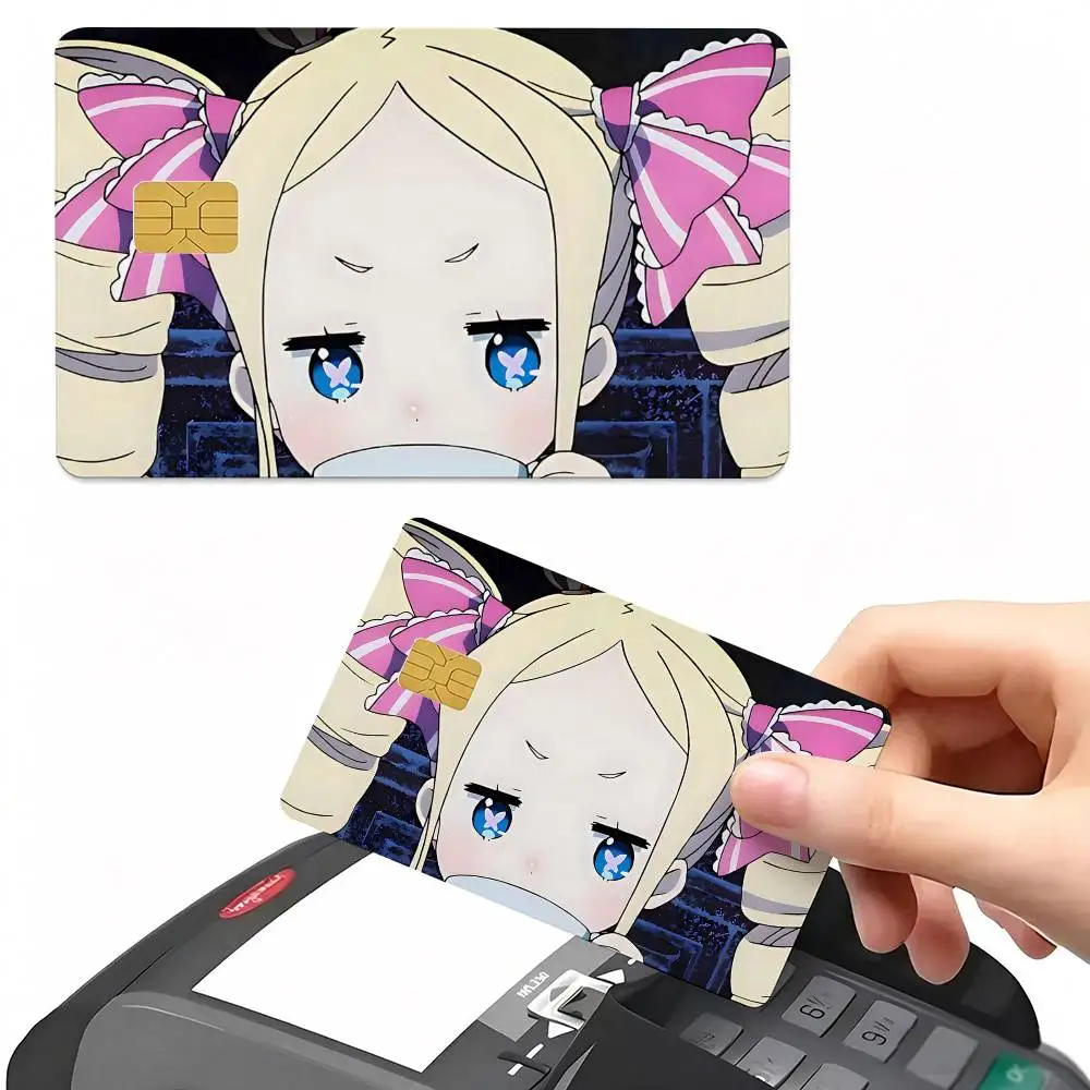 Beatrice Anime Characters Art Print Credit Card Skin Waterproof PVC Bank Card Decal