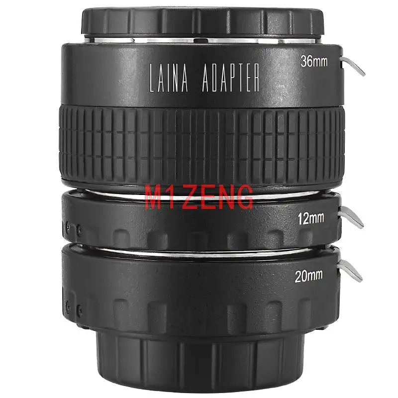 AI Automatic macro extension tube 12+20+36mm close up for Nikon df d3 d4 d5 d6 d90 d610 d750 d780 d800 d850 d7100 dslr Camera