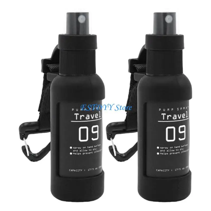 

G6DE 2lots Light Weight Disinfectant Bottle Alcohols Durability Dispenser Bottle