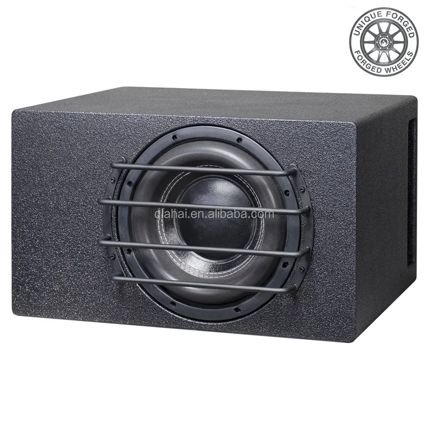 

LE10D Active Enclosure 10Inch Dual Voice Coil Car Subwoofer 600W RMS D2 Ohm 40Hz DSP Class D Amplifier Car Audio Sound System