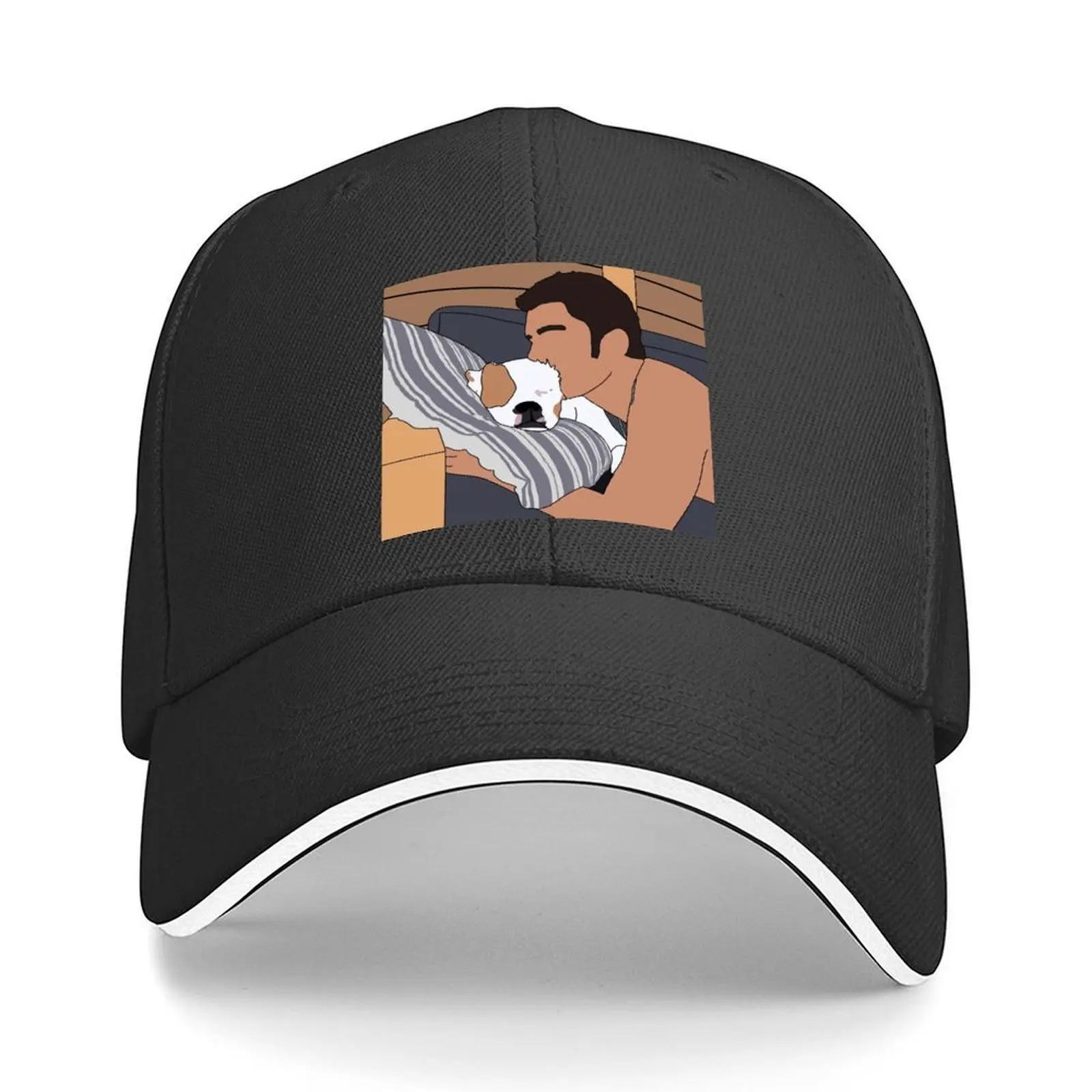 

Ronen and Spot Baseball Cap Beach sun caps fashionable Hood Hats For Women Men's