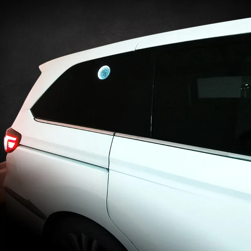 Universal Car LED Decorative Lights Creative Moon Luminous Interior Light USB Connect To Power Auto Accessories
