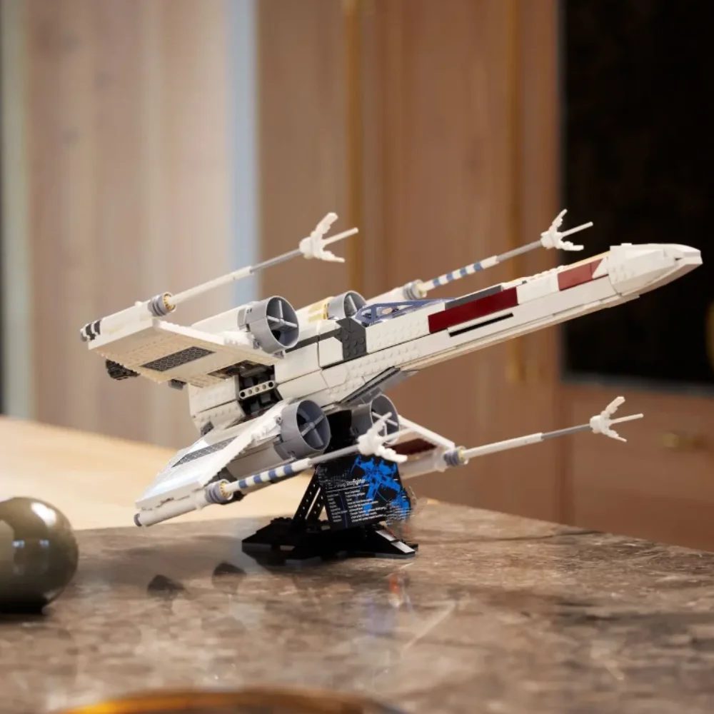 1949pcs Star Interstellar Conflict X Wing Spaceship Starfighter 75355 Building Block Puzzle Model Toy Birthday Christmas Gifts