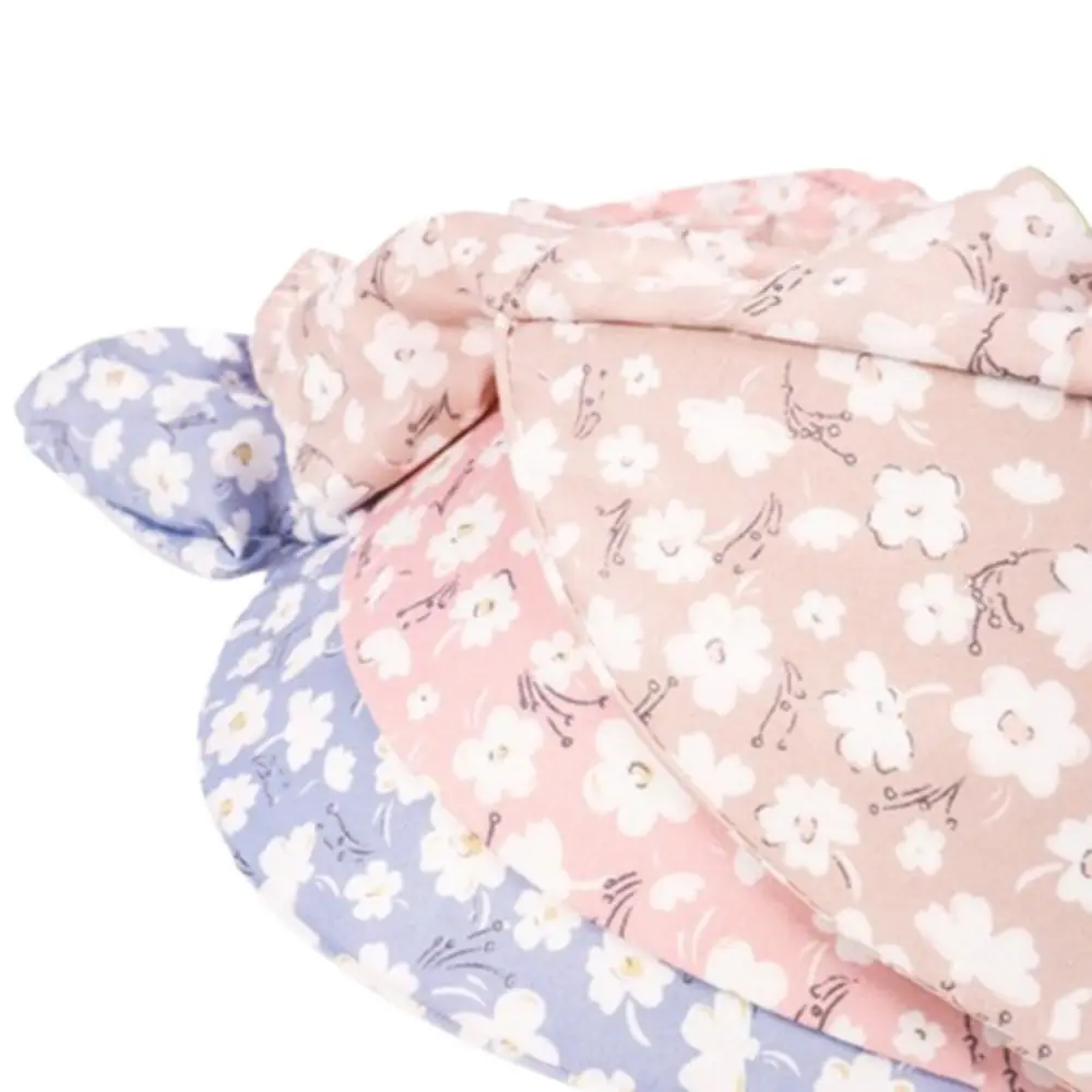 

Durable Floral Print Summer Protective Cover Anti-UV Breathable Sunscreen Caps Quick Drying Adjustable Women's Beach Hat Fishing