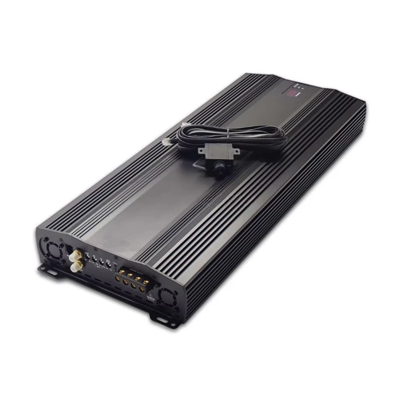Brazilian 1 Ohm Stable Car Subwoofer Amplifier Full Range RMS 18000W SPL Strong Bass Monoblock Car Amplifier Class D
