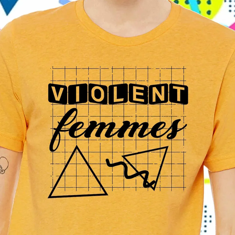 

Violent Femmes Band T Shirt Art Fun Cool Retro