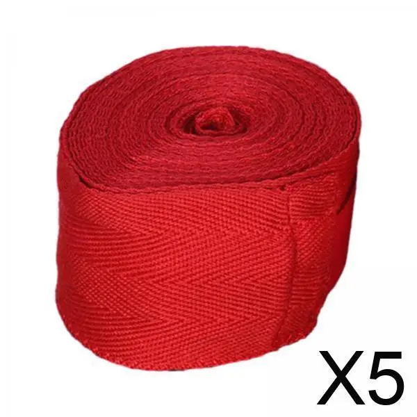 

5x Boxing Handwraps, Boxing Handwraps, Elastic Wraps, Wrist Wraps for Kickboxing, Taekwondo, Sports, Sanda, Arts