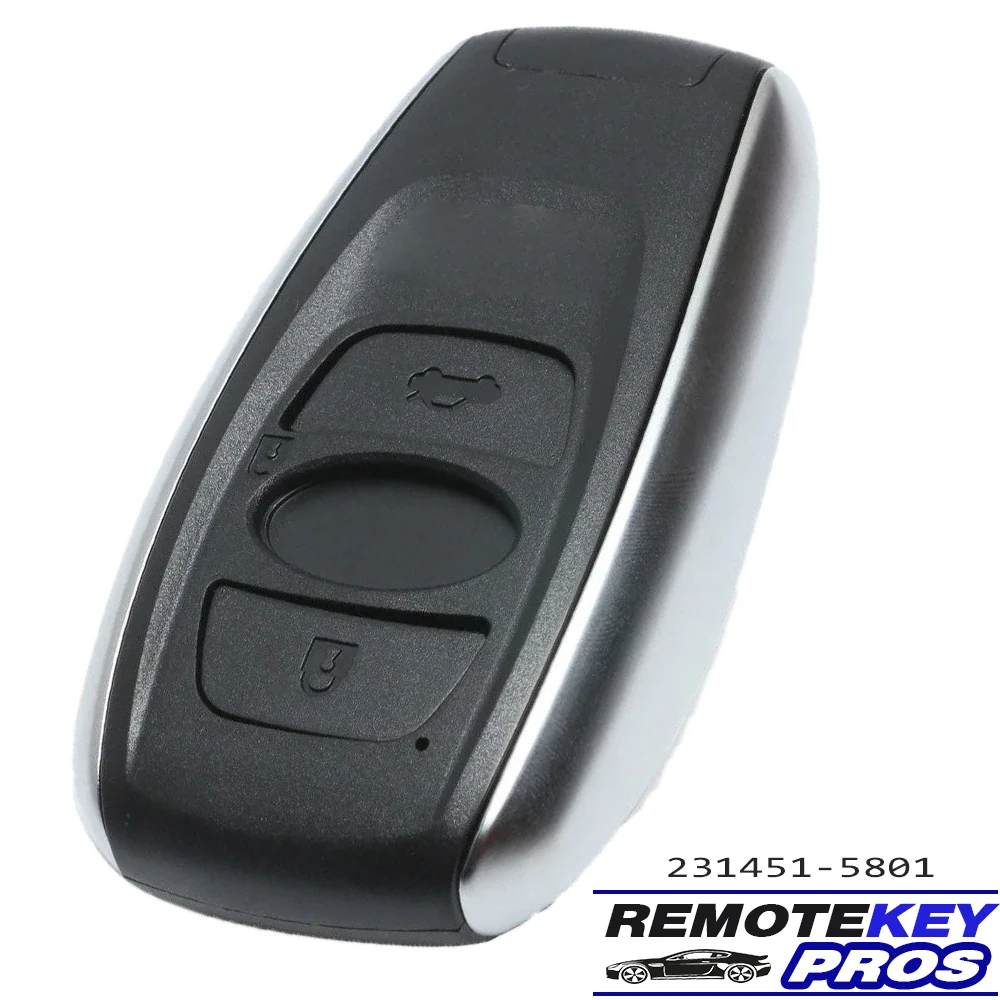 DIYKEY 231451-5801 Smart Remote Key Fob 3/4 Button 314.3MHz / 433.92MHz for Subaru Forester Legacy Impreza XV BRZ 2014-2020