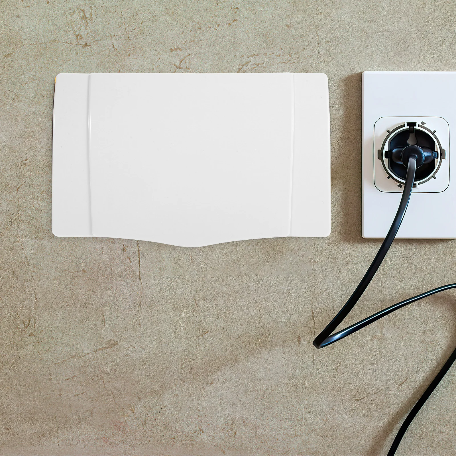 

Electrical Outlet Cover Weatherproof Receptacle Protector Dual Slot Design Plastic Material Long Lasting Durability
