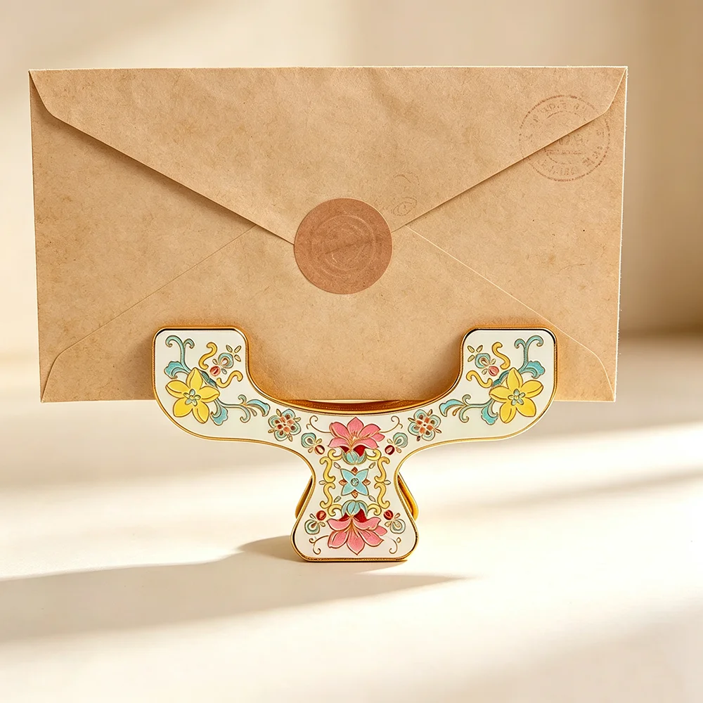 Metall-Buchclip Lesezeichen Blumendesign Seitenhalter Vintage Dekorativer Büroklammer Lesezubehör Geschenk für Buchliebhaber – Detail 6