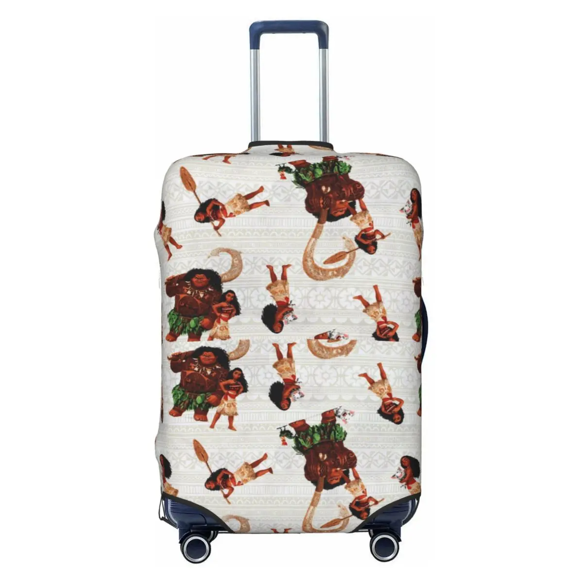 

Чехол для чемодана с изображением Моаны и ее друзей, милый защитный чехол для чемодана, подходит для чемоданов 18-32 дюймов