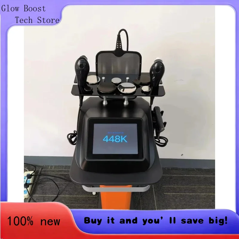 

Новейшее физиотерапевтическое устройство Tecar Glow 448 кГц R8, высокочастотное средство для лечения спортивных травм, реабилитация