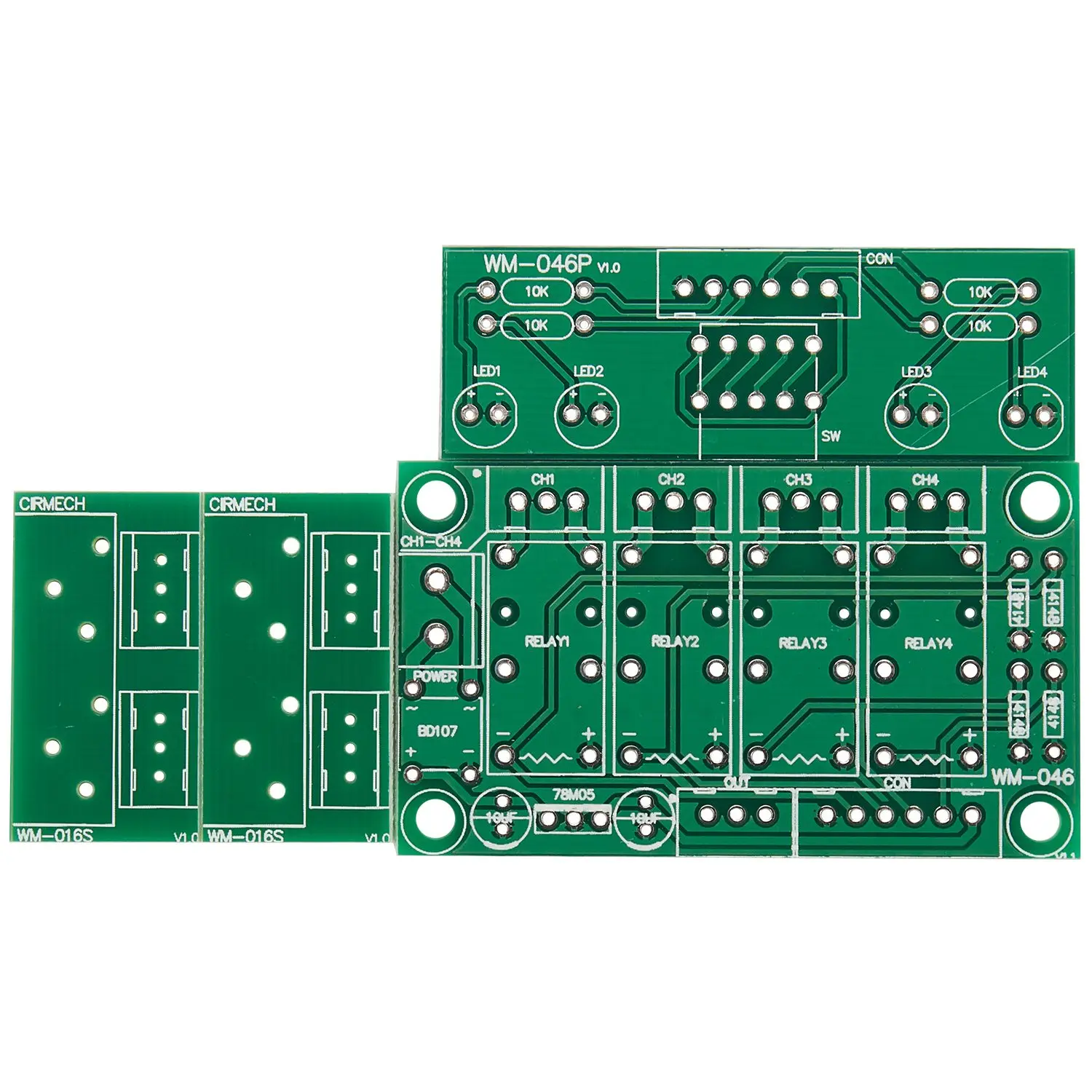 BNVN-Relay 4-Way Audio Input Signal Selector Switching RCA Audio Input Selection Board Of Rotary Switching For Amplifiers