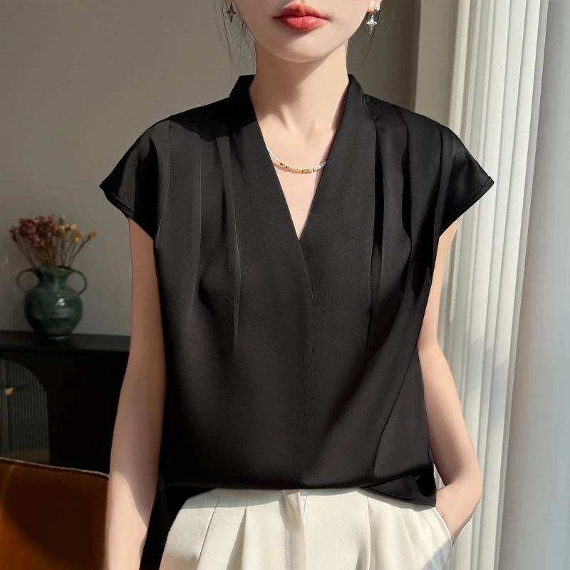 2026 Women Summer Halter Tank Tops Women Elegant Women Thin Tops Casual Tank Top O-neck Tees Sleeveless Blouse Tops For