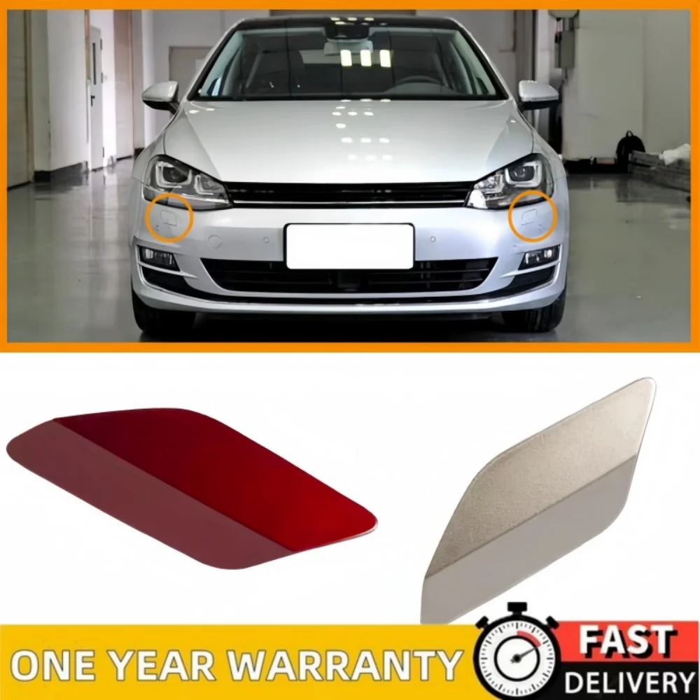 

Car Left or Right Front Bumper Headlight Washer Cover Cap for VW Golf 7 MK7 2014 2015 2016 2017 2018 2019