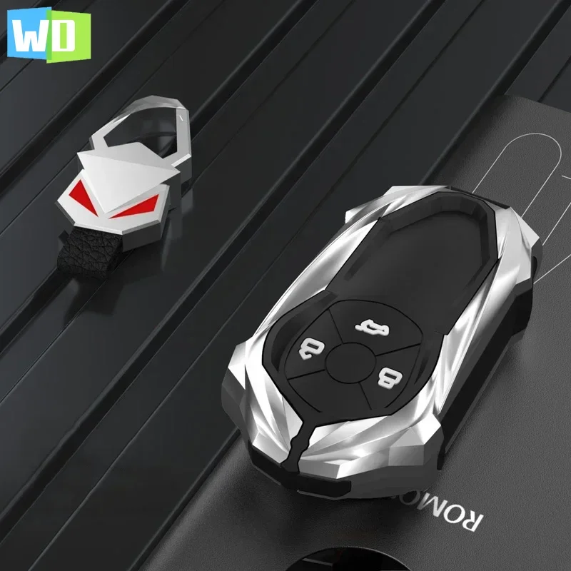 

Zinc Alloy Car Key Case Cover Fob Accessories For Great Wall Euler Good Cat Tank 300 500 For Haval Big Dog