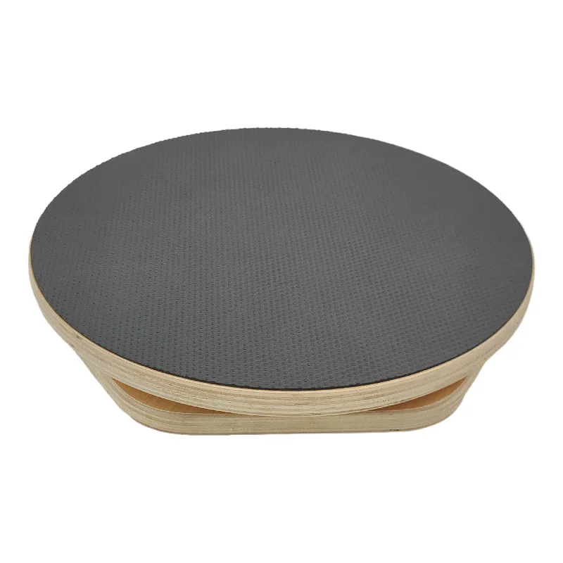 Ab Twister  Waist Twist Board Non Slip  Exercise Board Heavy Duty Twisting Waist Machine for Home Office Gym Wood