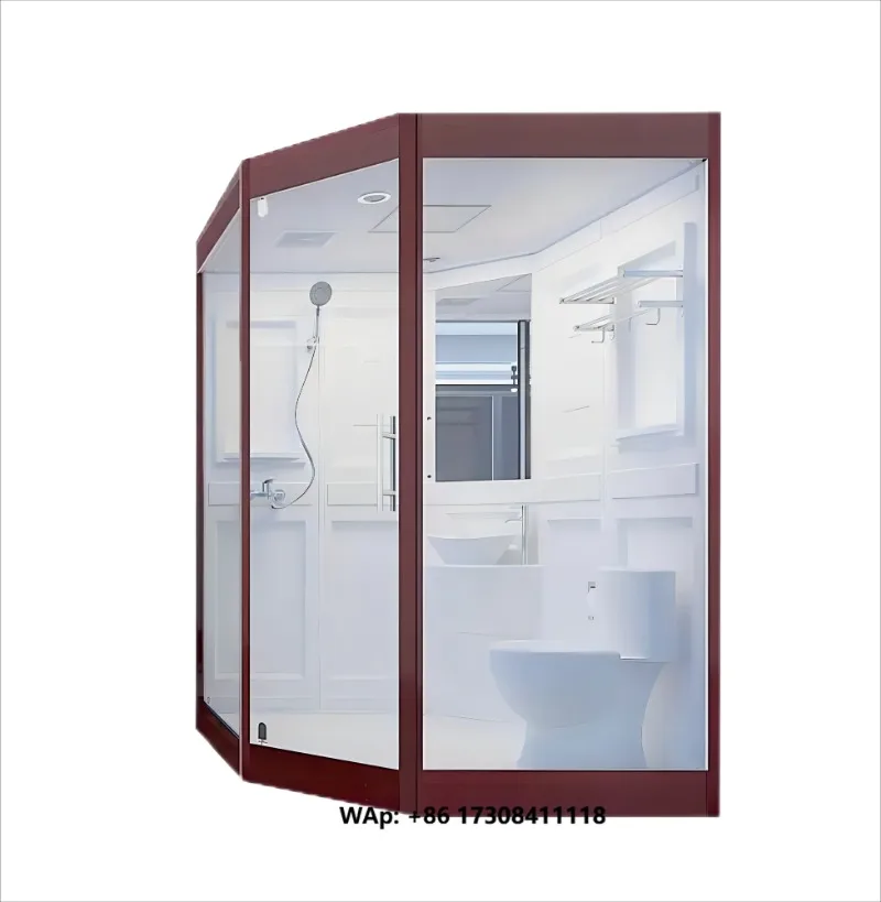 Modern Quick-Set Prefab Bathroom Units Easy-Clean Prefabricated Portable Integrated Shower Rooms for Hotel
