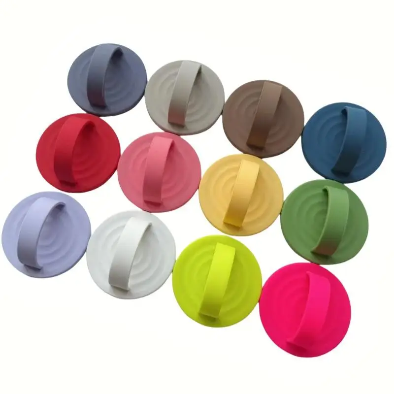 Waterproof Magnetic Phone Ring (Silicone) - Removable Grip Attachment for Android Cases | Liquid Silicone